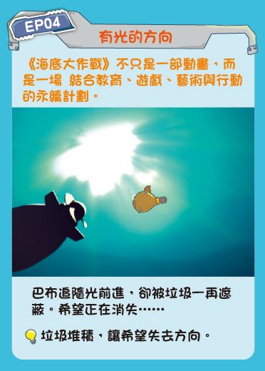 鏡像世界3D藝廊展覽館 2D平面區-海底美術館-作品:海底大作戰 EP04 有光的方向
