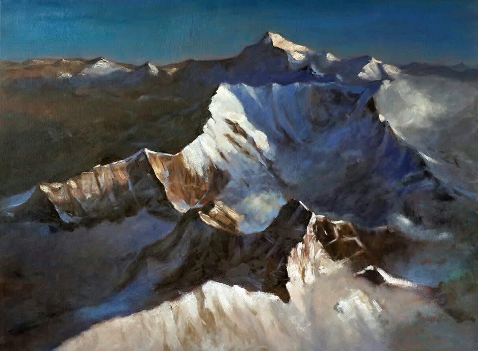 鏡像世界3D藝廊展覽館 2D平面區-陳世宗藝術家 生態館-作品:永雪無言
