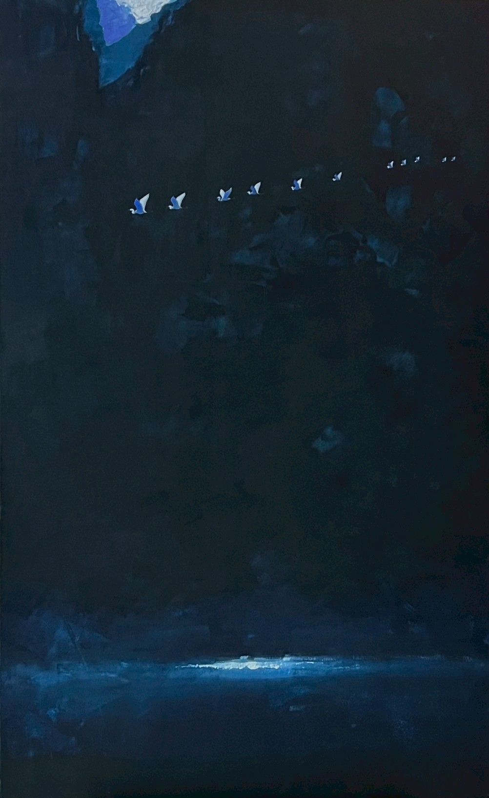 鏡像世界3D藝廊展覽館 2D平面區-陳世宗藝術家 動態館-作品:前往之道