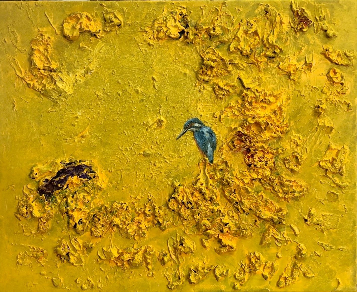 鏡像世界3D藝廊展覽館 2D平面區-陳世宗藝術家 浮雕館-作品:望·確