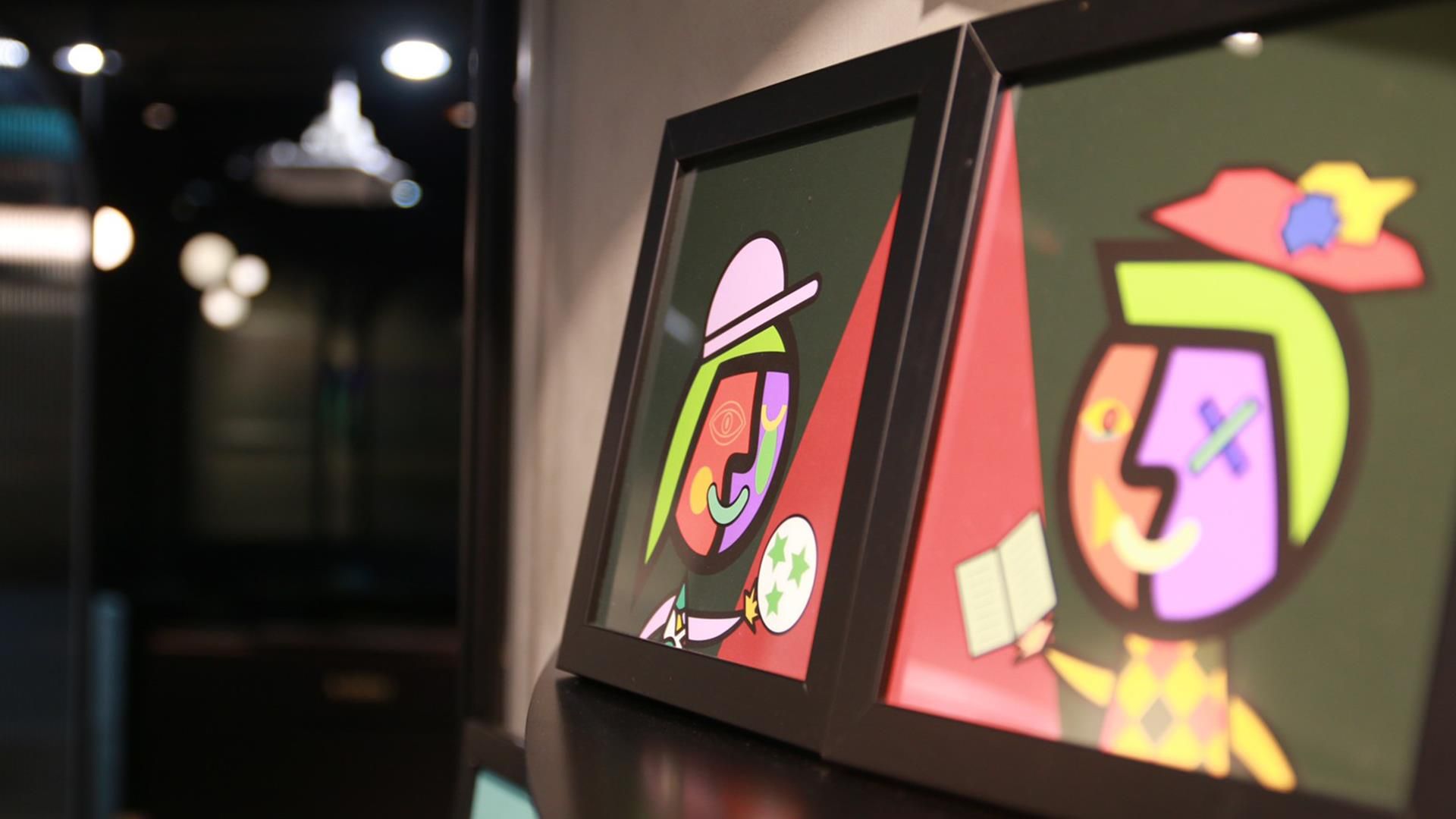 鏡像世界3D藝廊展覽館 2D平面區-Ray的鏡像世界-展覽館視覺圖