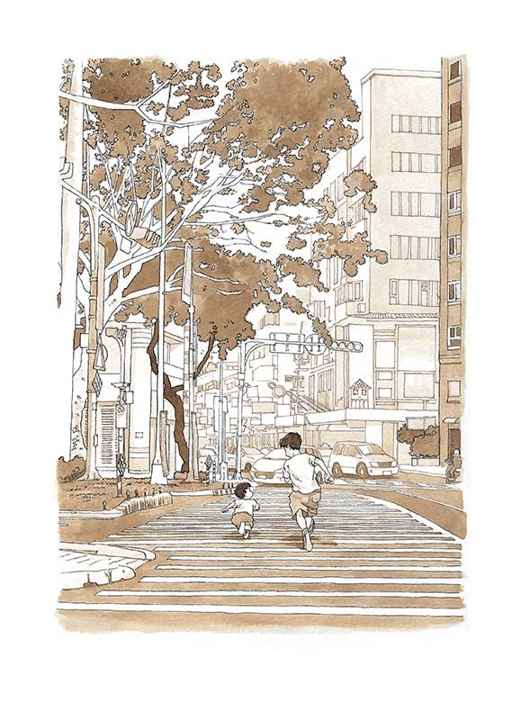 鏡像世界3D藝廊展覽館 2D平面區-小莊Sean Chuang-作品:老爸練習曲