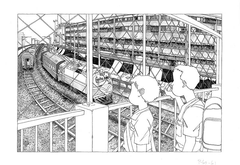 鏡像世界3D藝廊展覽館 2D平面區-小莊Sean Chuang-作品:天橋上的魔術師