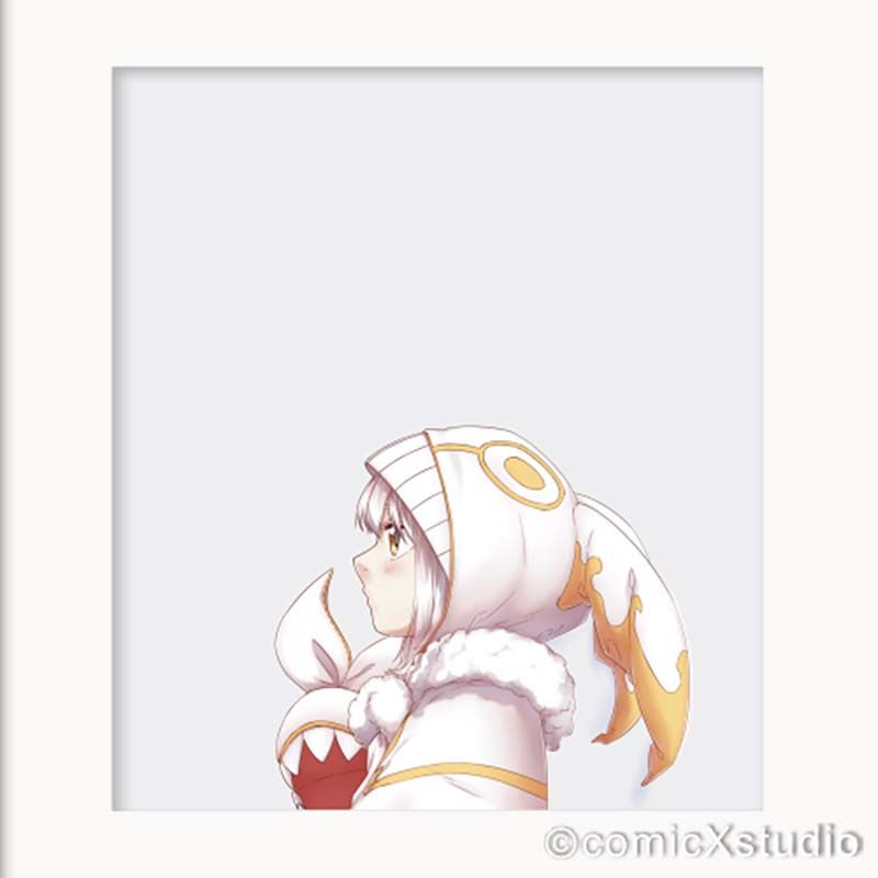 鏡像世界3D藝廊展覽館 2D平面區-茶葉少女-作品:出發-白茶族之蘿絲貝貝
