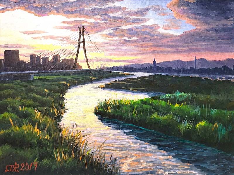 鏡像世界3D藝廊展覽館 2D平面區-折翼天使 永不放棄-作品:瞬間
