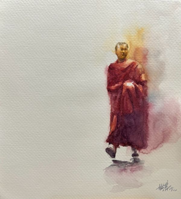鏡像世界3D藝廊展覽館-tibet-作品:靜觀塵世