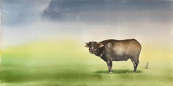 鏡像世界3D藝廊展覽館-dynamic-作品:凝望生靈