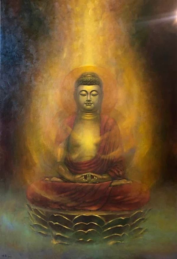 鏡像世界3D藝廊展覽館-buddha-作品:阿彌陀佛-琉璃境