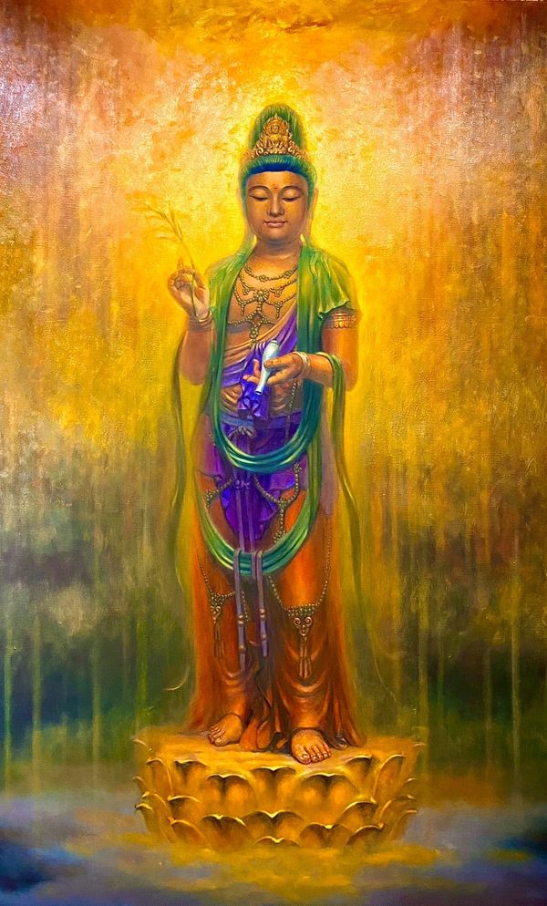 鏡像世界3D藝廊展覽館-buddha-作品:觀世音菩薩