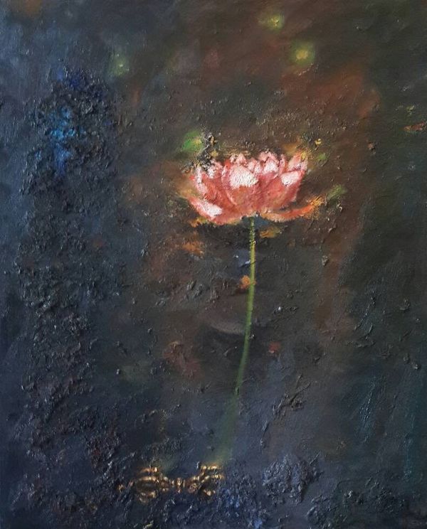 鏡像世界3D藝廊展覽館-relief-作品:夜語