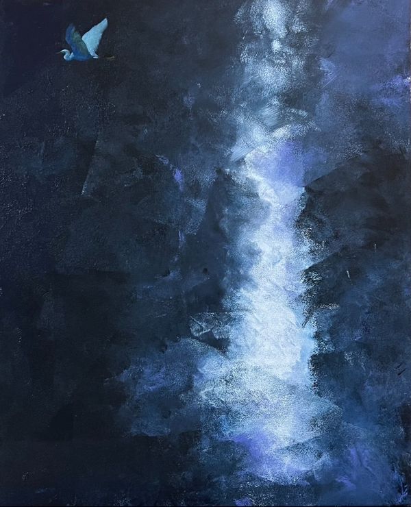 鏡像世界3D藝廊展覽館-dynamic-作品:飛越暗流