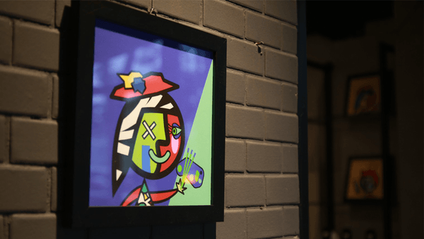 鏡像世界3D藝廊展覽館-shadow-作品:畢加索的凝視