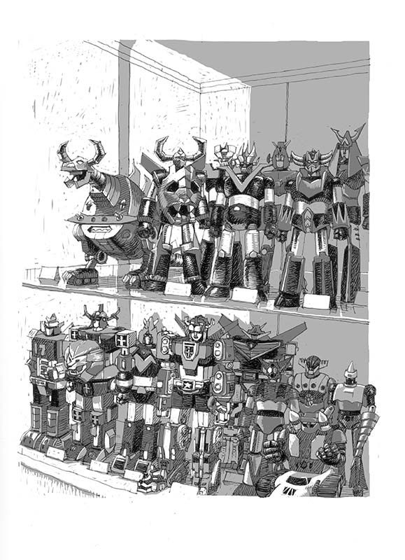 鏡像世界3D藝廊展覽館-Sean_Chuang-作品:80年代事件簿
