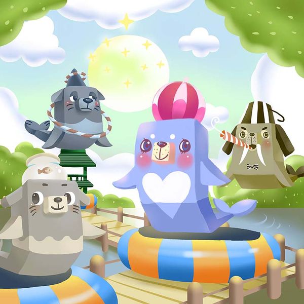 鏡像世界3D藝廊展覽館-Dream_DODO_ZOO-作品:Dream-DODO-ZOO夢想方塊動物園-016