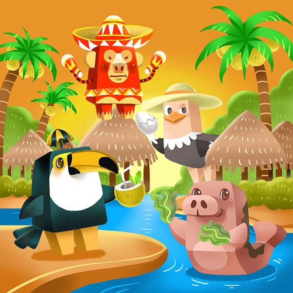 鏡像世界3D藝廊展覽館-Dream_DODO_ZOO-作品:Dream-DODO-ZOO夢想方塊動物園-025