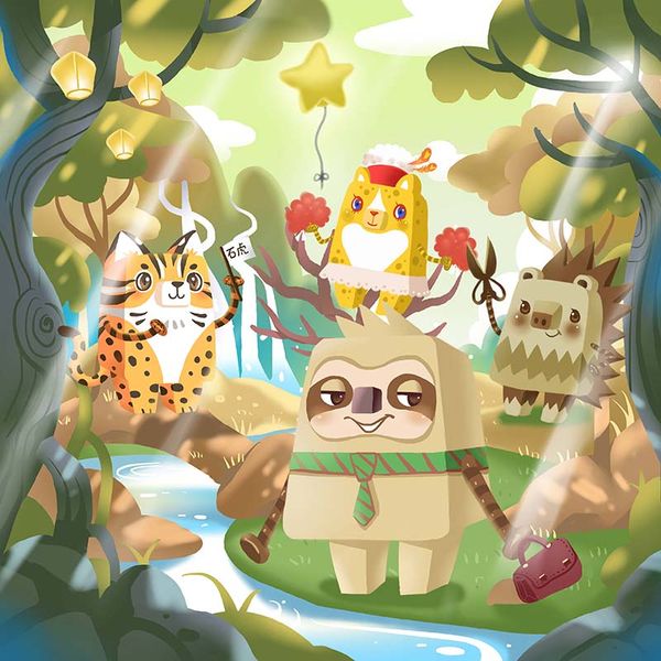 鏡像世界3D藝廊展覽館-Dream_DODO_ZOO-作品:Dream-DODO-ZOO夢想方塊動物園-005