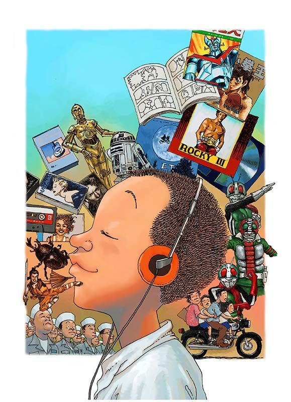 鏡像世界3D藝廊展覽館-Sean_Chuang-作品:80年代事件簿