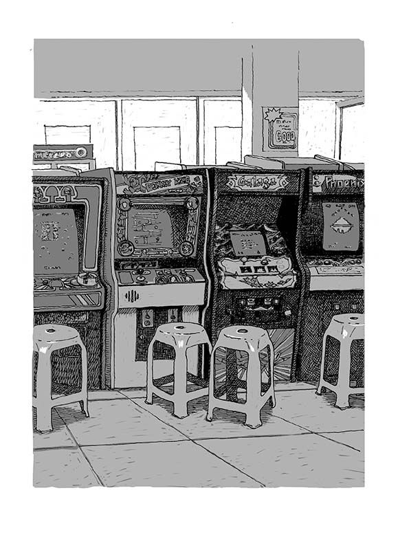 鏡像世界3D藝廊展覽館-Sean_Chuang-作品:80年代事件簿