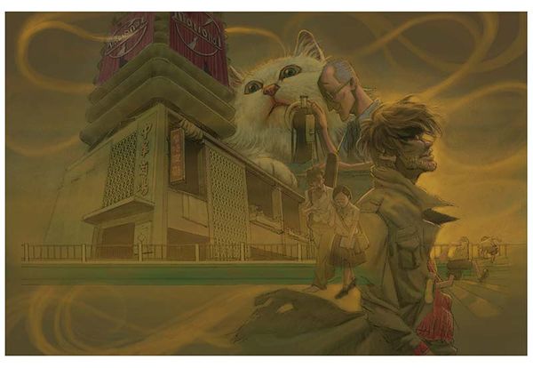 鏡像世界3D藝廊展覽館-Sean_Chuang-作品:天橋上的魔術師