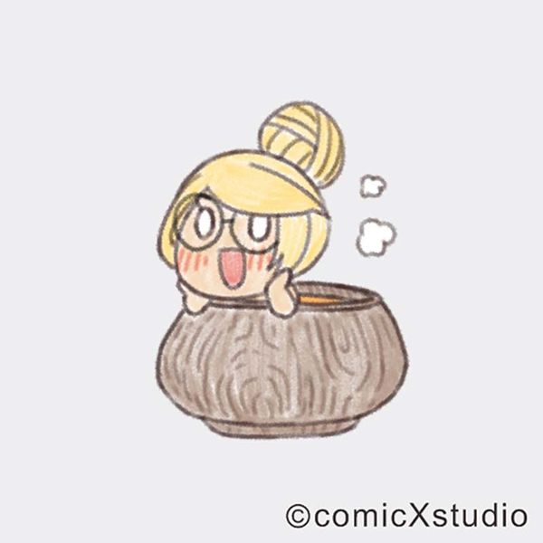 鏡像世界3D藝廊展覽館-Tea-Girl-作品:杯子型茶葉少女-黃茶