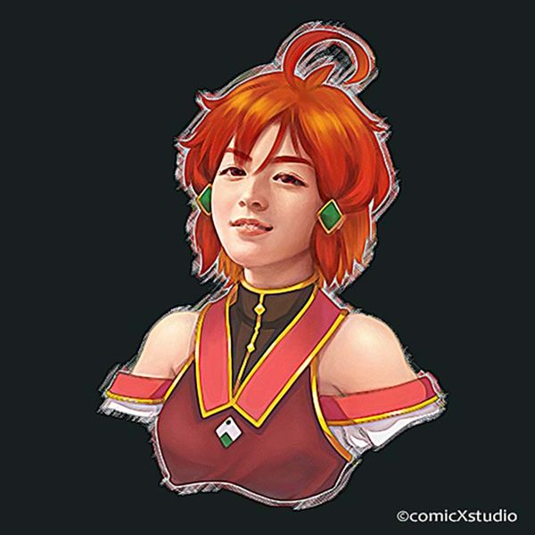 鏡像世界3D藝廊展覽館-Tea-Girl-作品:言情風-茶葉少女-紅茶