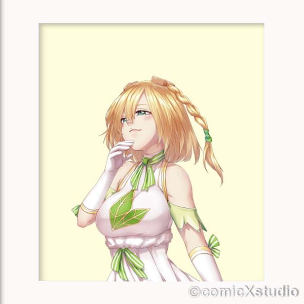 鏡像世界3D藝廊展覽館-Tea-Girl-作品:出發-金萱茶族之娜米