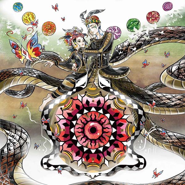 鏡像世界3D藝廊展覽館-Twaomas-作品:鬼湖的蛇王-魯凱族Rukai