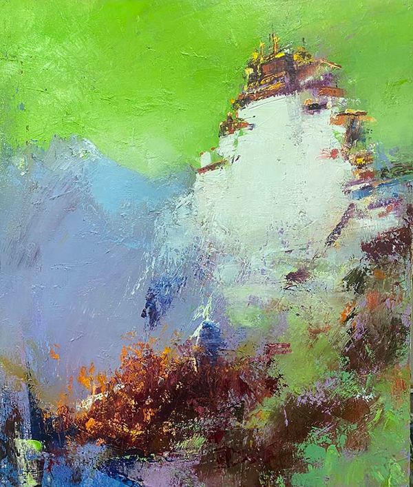 鏡像世界3D藝廊展覽館-Zeng_Shu_Jyuan-作品:心靈歸處