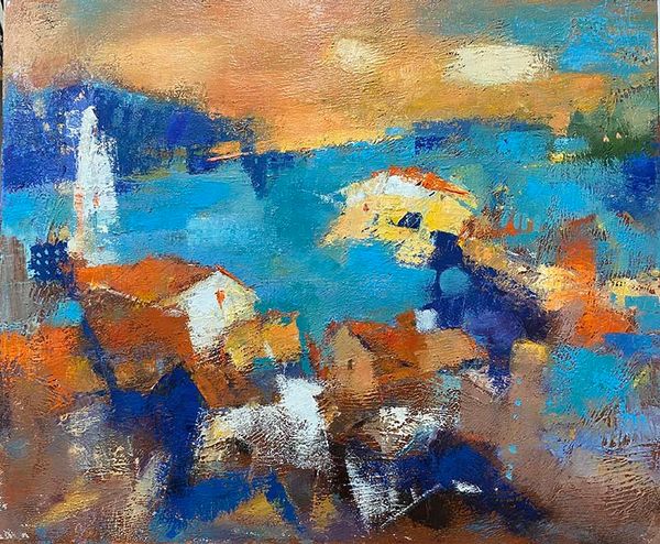 鏡像世界3D藝廊展覽館-Zeng_Shu_Jyuan-作品:跳探戈的港灣