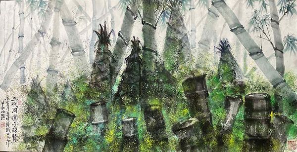 鏡像世界3D藝廊展覽館-Zhuang_Bo_Xian-作品:三代同堂子孫賢